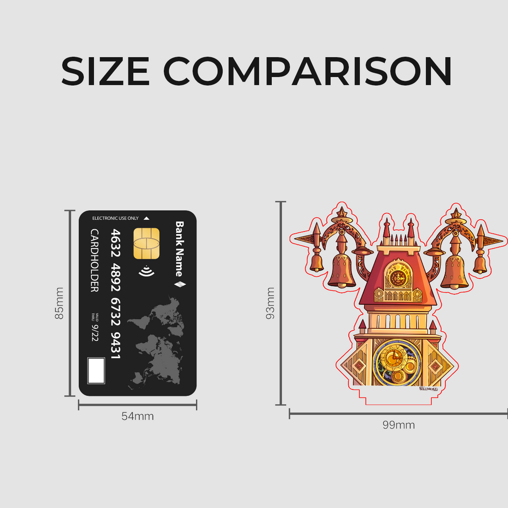 Kingdom Hearts Twilight Town Clock Tower Acrylic Standees