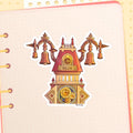 Twilight Town Clock Tower Kingdom Hearts HoloStar Sticker