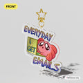 Everyday I Get Emails Spud Acrylic Charm