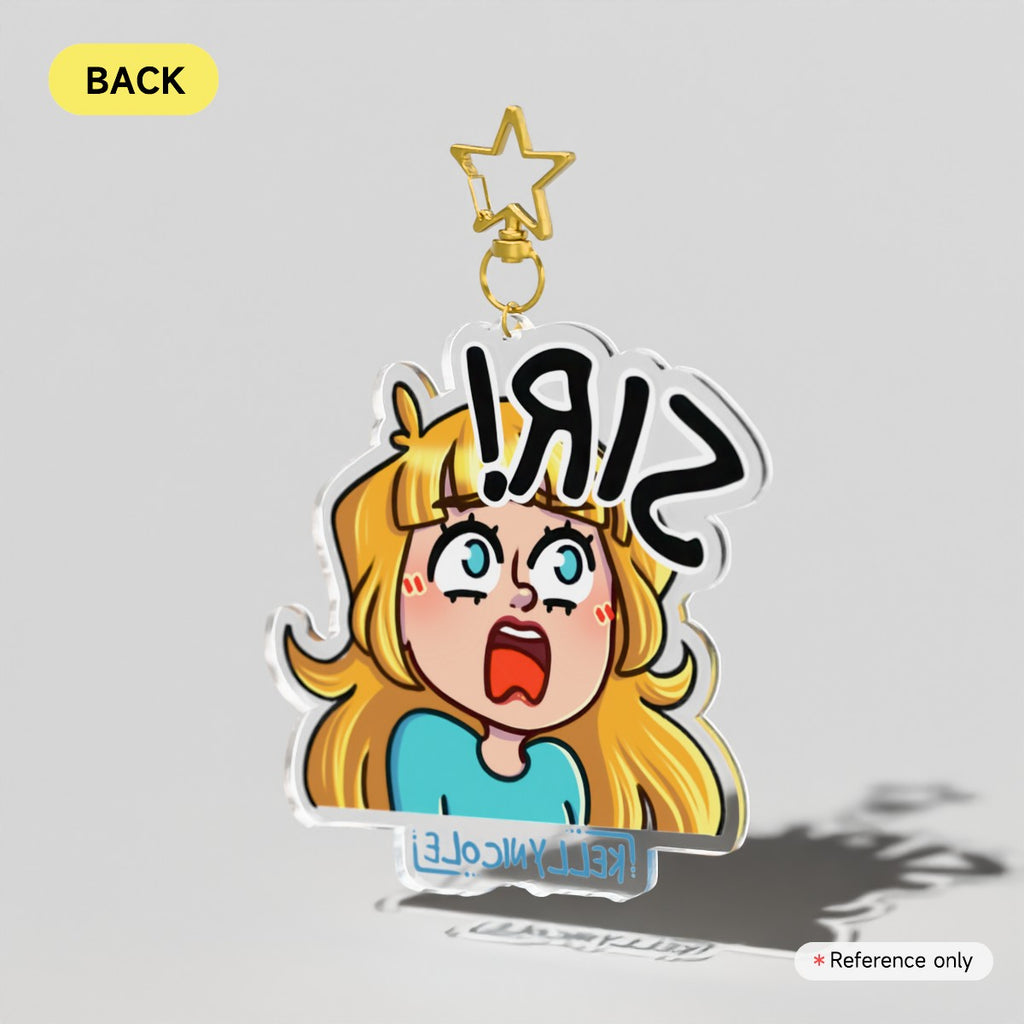 SIR! Kelly Nicole Acrylic Charm