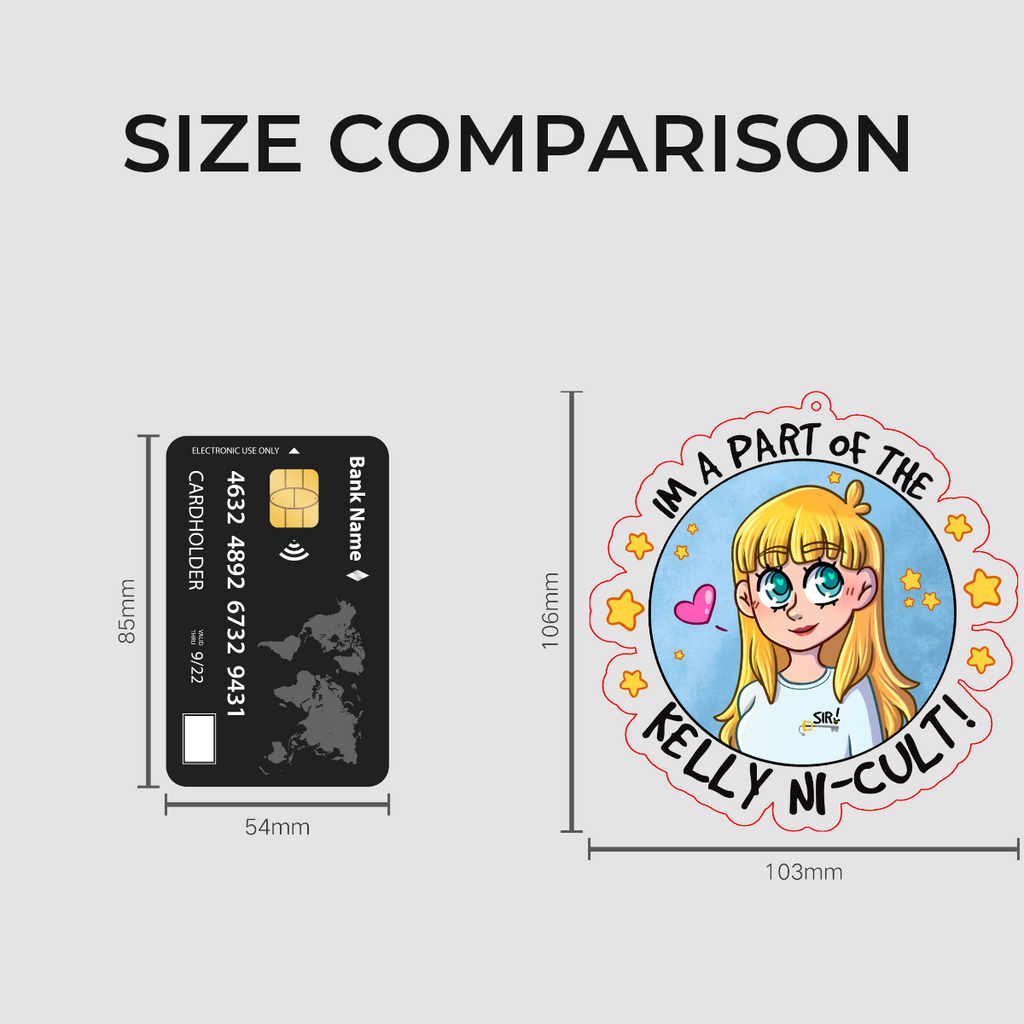 I'm a Part of the Kelly Ni-cult Acrylic Charm
