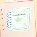 Thank Namine Kingdom Hearts Glossy Sticker