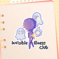 Invisible Illness Club HoloStar Sticker