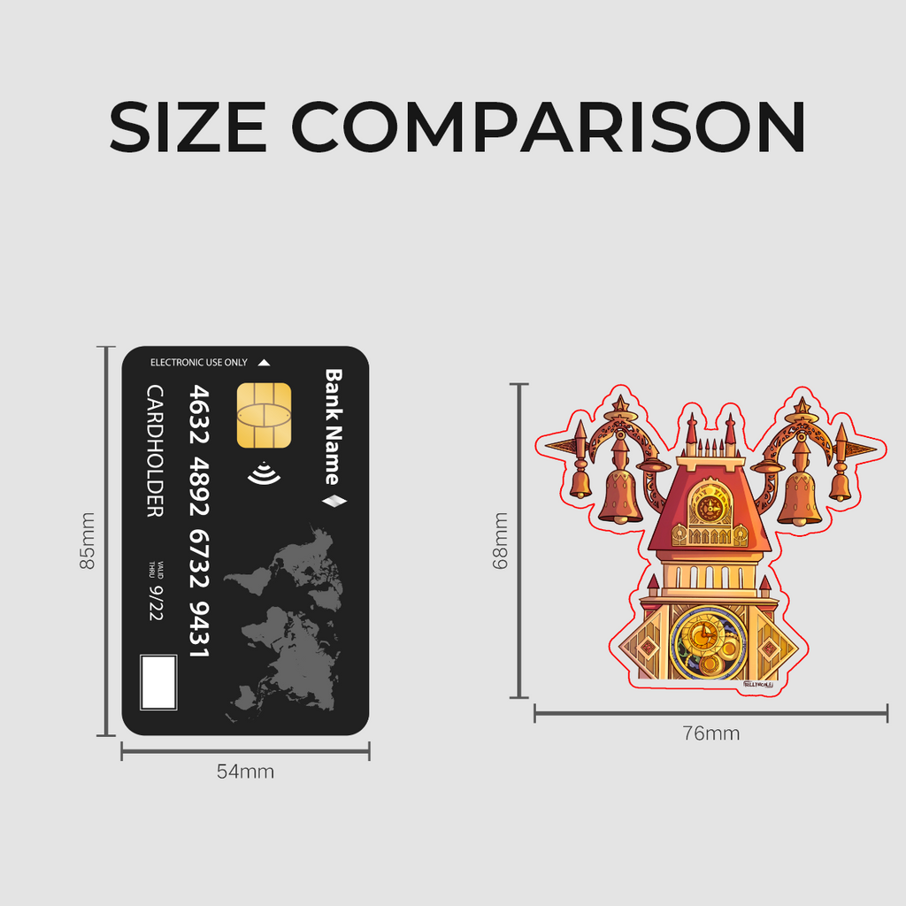 Twilight Town Clock Tower Kingdom Hearts HoloStar Sticker