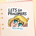 Let's Go ProGamers, Kelly Nicole Emote Glossy Sticker