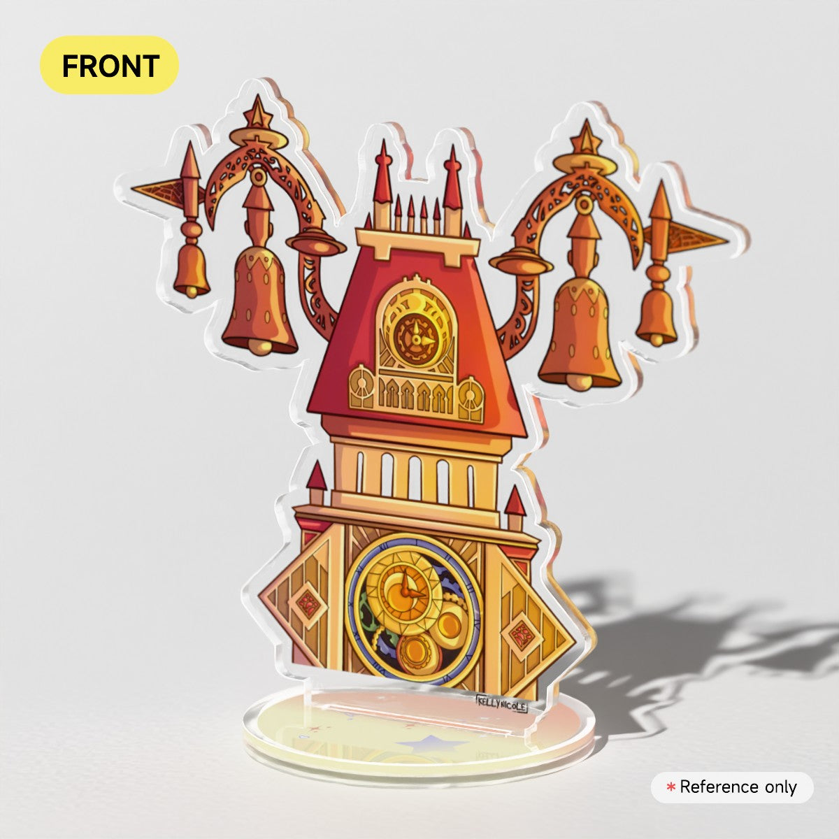 Kingdom Hearts Twilight Town Clock Tower Acrylic Standees