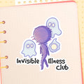Invisible Illness Club Glossy Sticker
