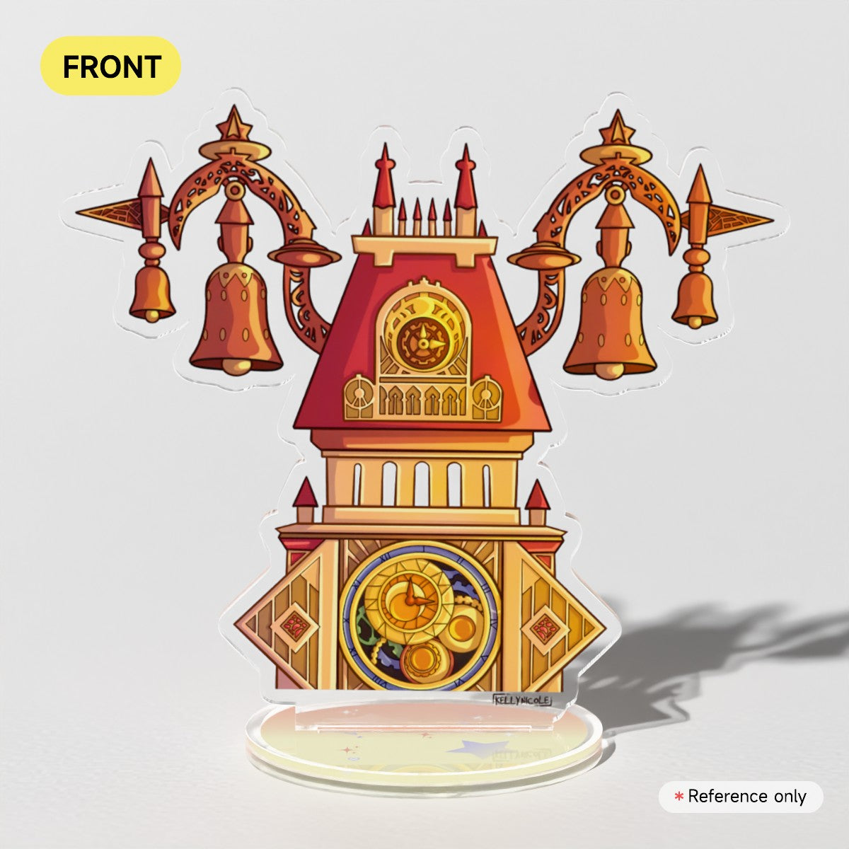 Kingdom Hearts Twilight Town Clock Tower Acrylic Standees
