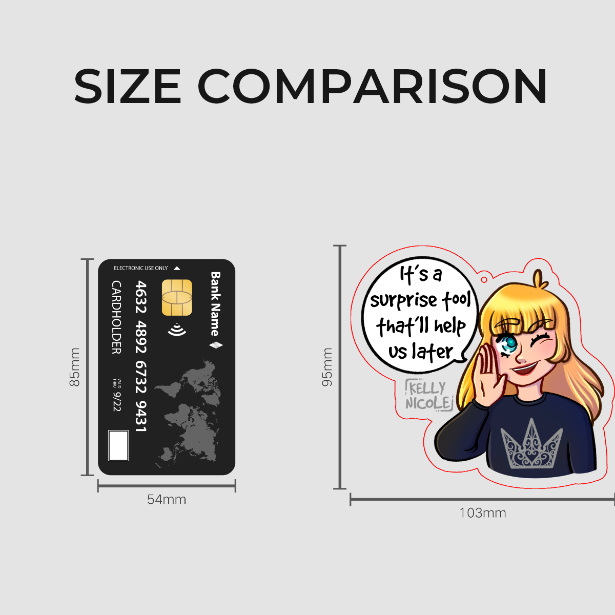 It's a Surprise Tool That'll Help us Later Acrylic Charm