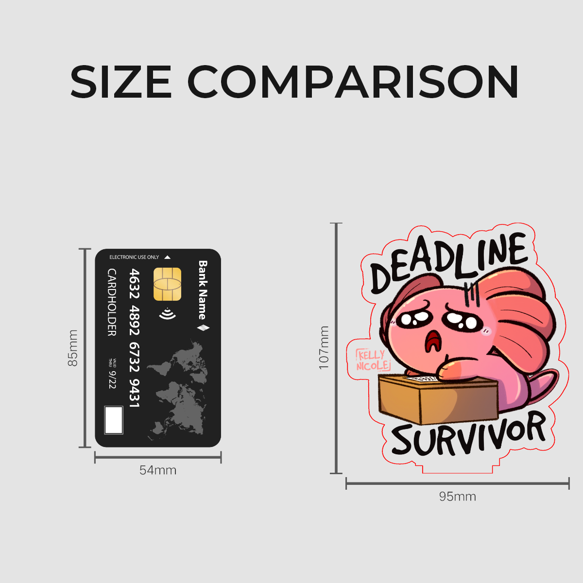 Deadline Survivor Spud Acrylic Standees