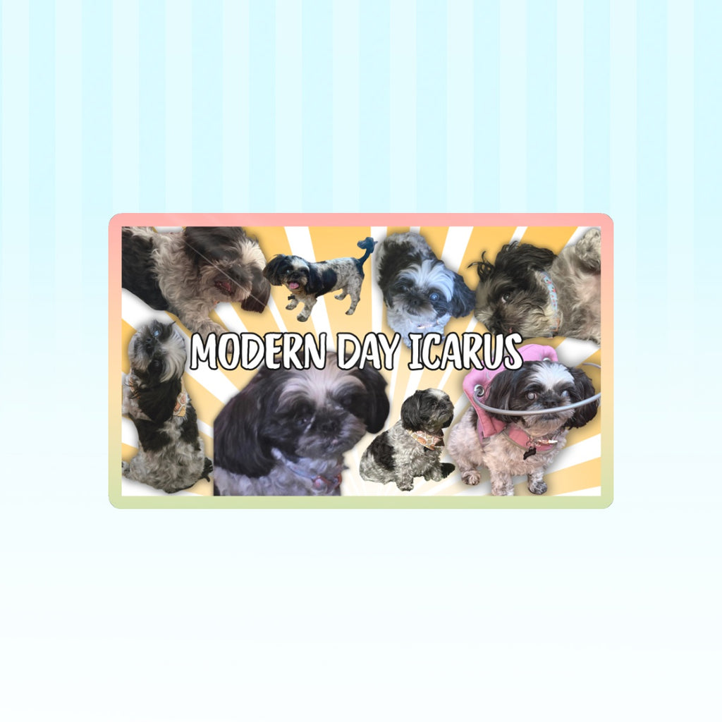 Modern Day Icarus Oreo Glossy Sticker