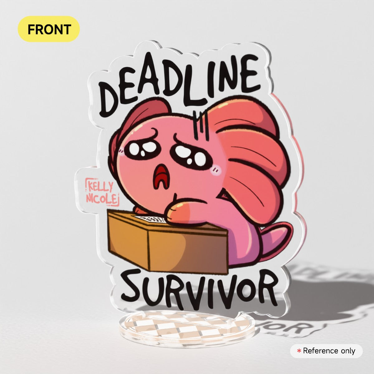 Deadline Survivor Spud Acrylic Standees
