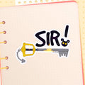 SIR! Kingdom Hearts Kelly Nicole HoloStar Sticker