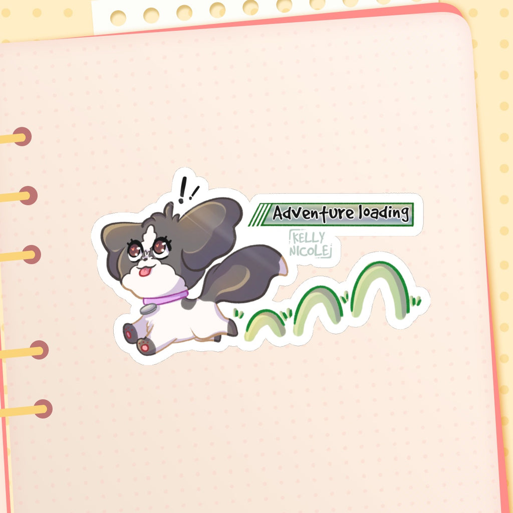 Oreo Adventure Loading Glossy Sticker