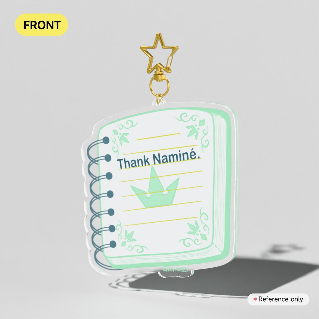 Thank Namine Kingdom Hearts Acrylic Charm