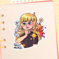 Devil Angel, Kelly Nicole HoloStar Sticker