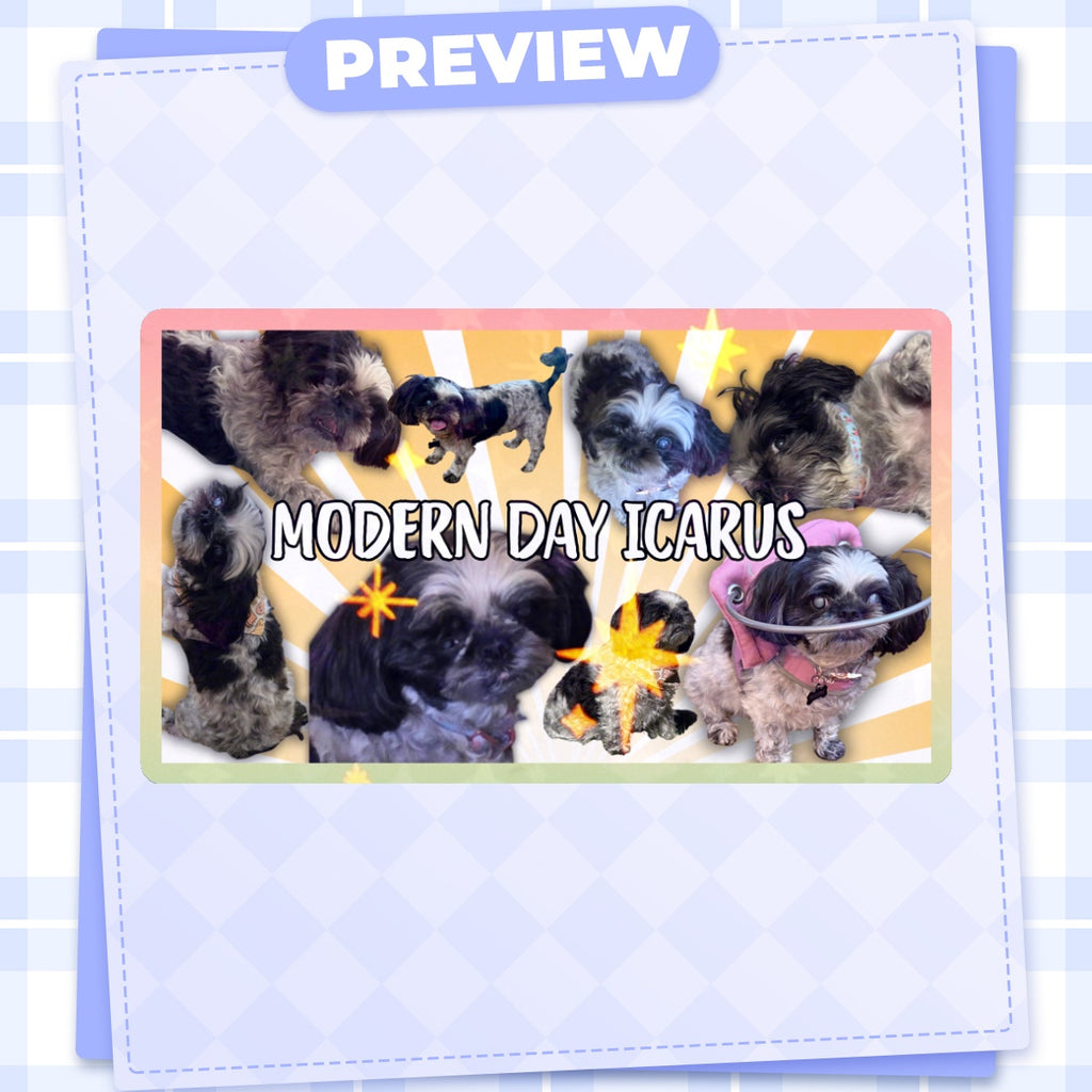 Modern Day Icarus Oreo HoloStar Sticker