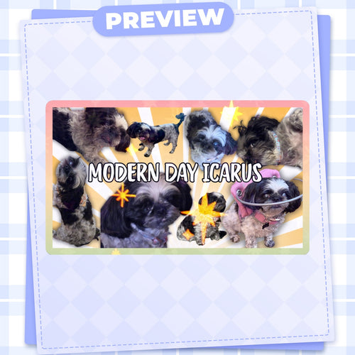 Modern Day Icarus Oreo HoloStar Sticker